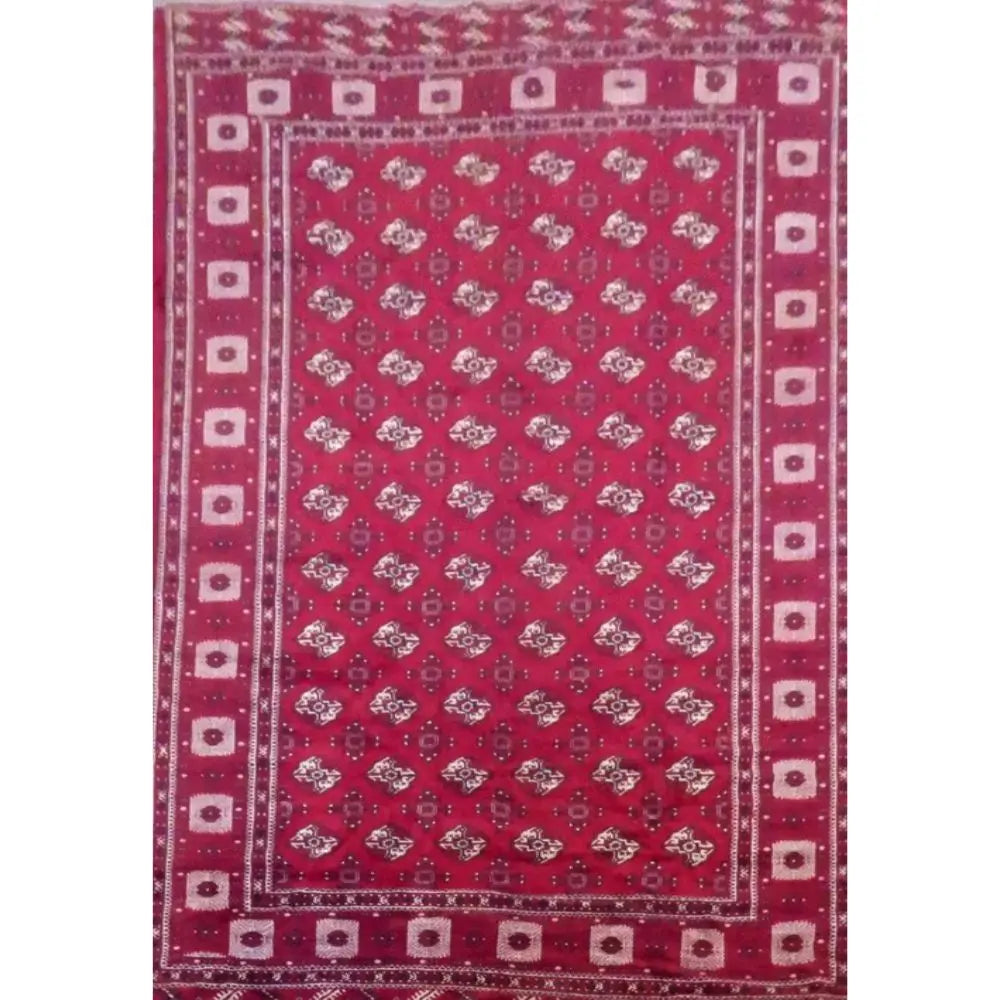 One Of The Kind Persian Turkman Rug 12'10" x 10'0" zandirugs